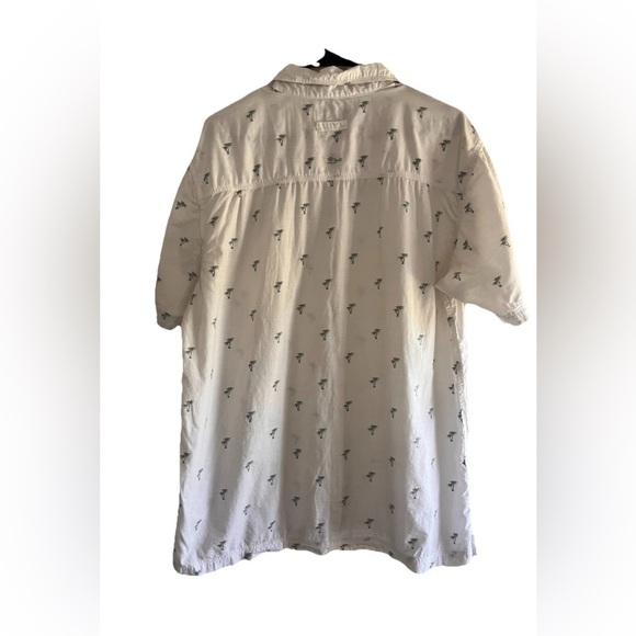 HONOLUA MENS PALM TREES HAWAIIAN BUTTON DOWN SHIRT 100% COTTON SIZE LARGE - Picture 2 of 6